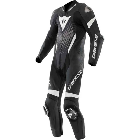 Traje de Pista Perforado Dainese Laguna Seca 6 Black/White/Anthracite