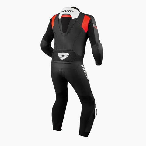 Traje de Pista REV’IT! Argon 2 Black/Neon Red