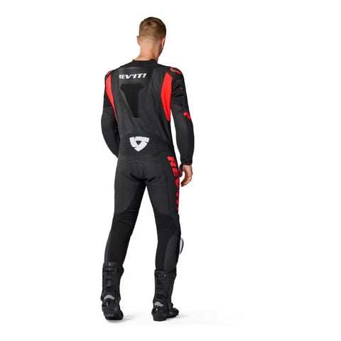 Traje de Pista REV’IT! Argon 3 Black/Neon Red