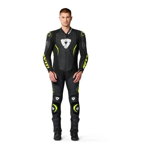 Traje de Pista REV’IT! Argon 3 Black/Neon Yellow