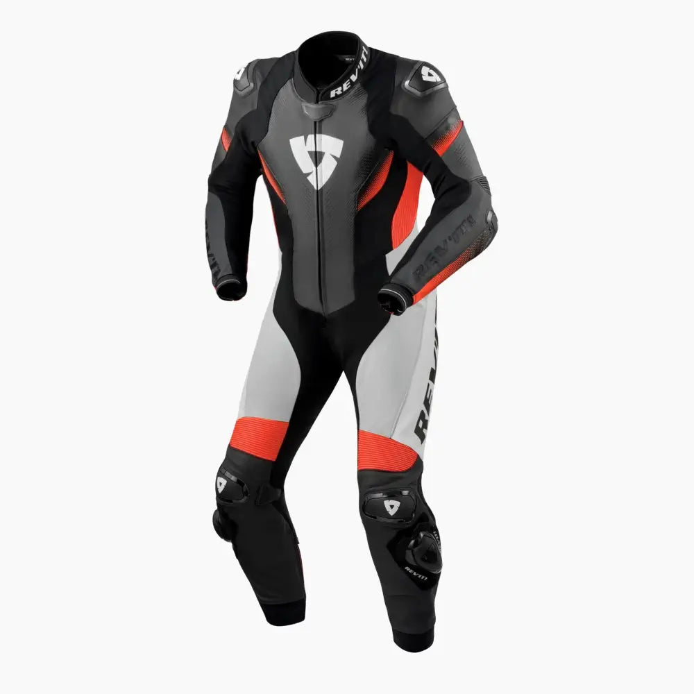 Traje de Pista REV’IT! Control Black/Neon Red