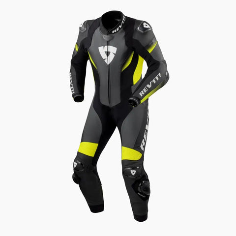 Traje de Pista REV’IT! Control Black/Neon Yellow