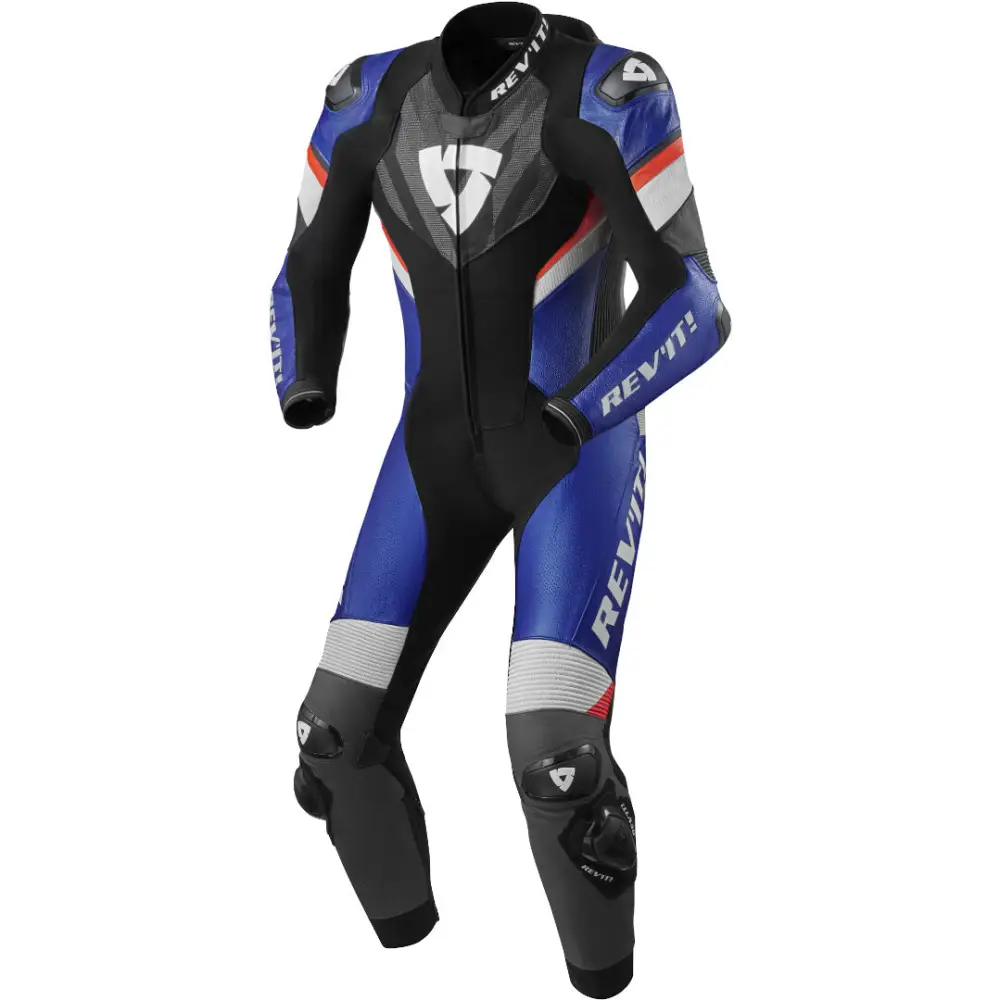 Traje de Pista REV'IT! Hyperspeed 2 Black/Blue