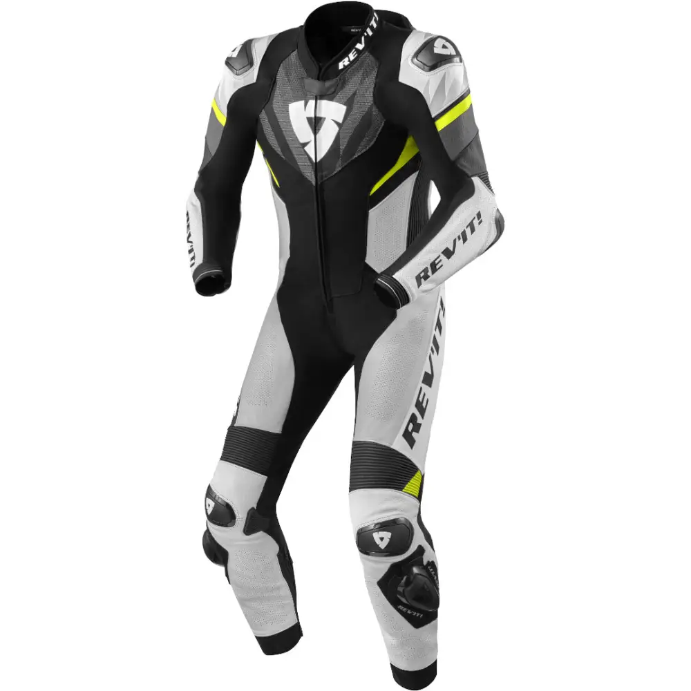 Traje de Pista REV'IT! Hyperspeed 2 Black/Grey