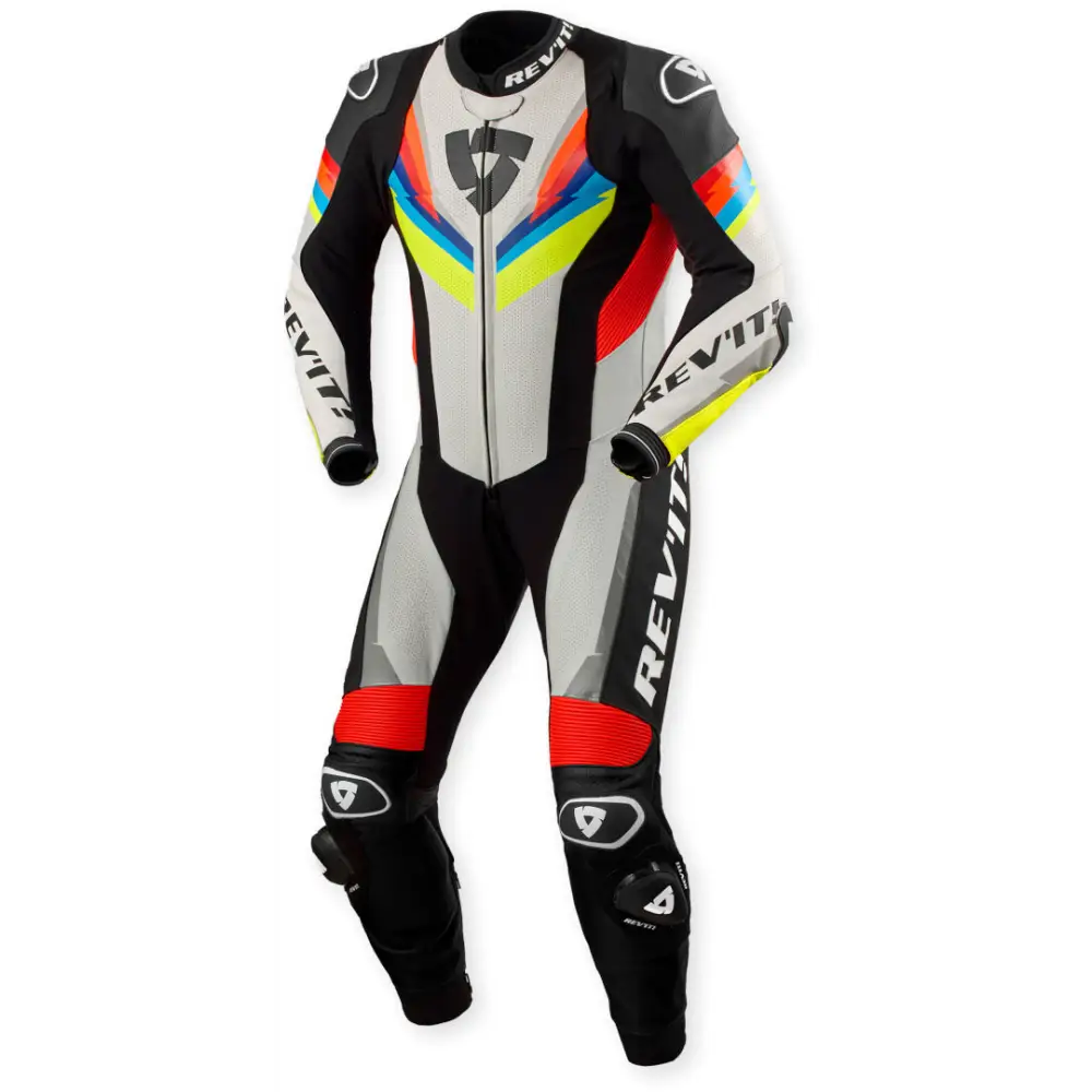 Traje de Pista REV’IT! Quantum 3 Grey/Neon Yellow