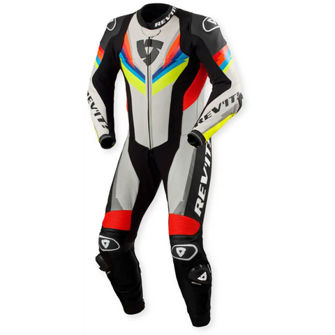 Traje de Pista REV’IT! Quantum 3 Grey/Neon Yellow