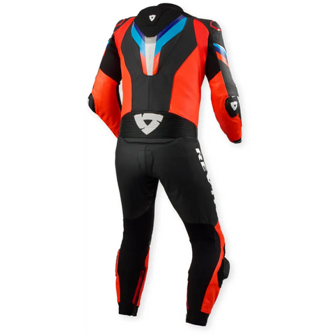 Traje de Pista REV’IT! Quantum 3 Neon Red/Black