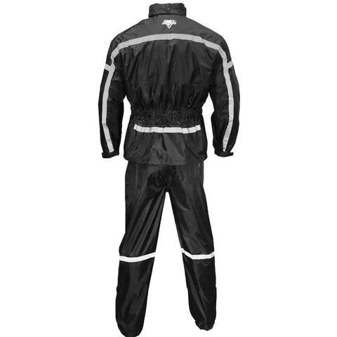 Traje Impermeable Nelson-Rigg de 2 Piezas SR-6000 Stormrider Rain Suit Black/Black