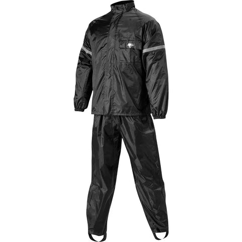 Traje Impermeable Nelson-Rigg WP-8000 de 2 Piezas Weatherpro Rain Suit Black/Black