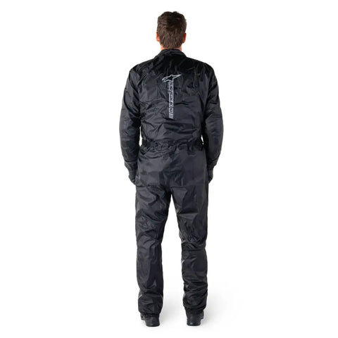 Traje Overol Impermeable Alpinestars Hurricane V2 Black