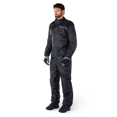 Traje Overol Impermeable Alpinestars Hurricane V2 Black