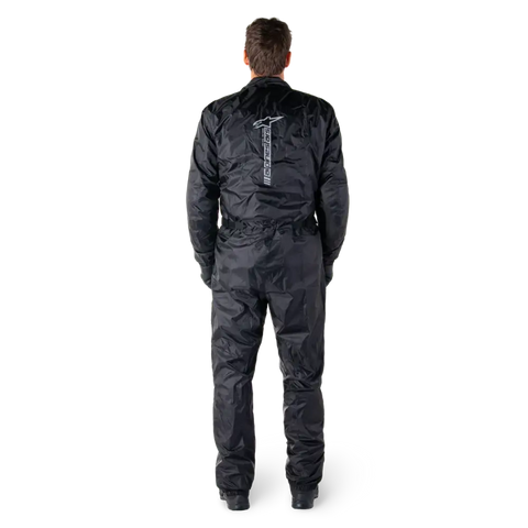 Traje Overol Impermeable Alpinestars Hurricane V2 Black