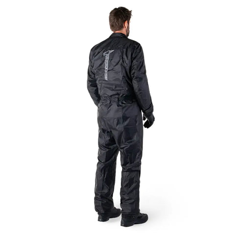 Traje Overol Impermeable Alpinestars Hurricane V2 Black