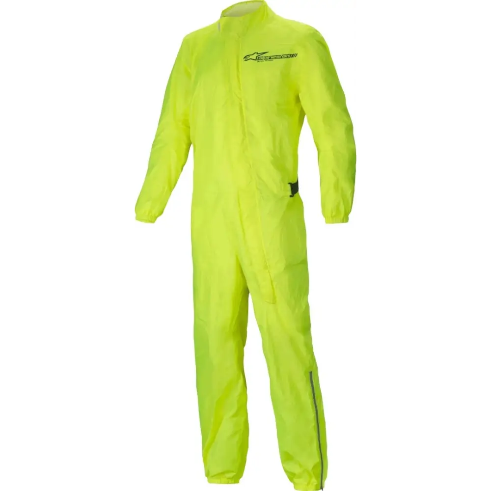 Traje Overol Impermeable Alpinestars Hurricane V2 Yellow Fluo