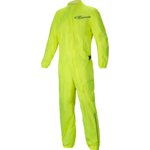 Traje Overol Impermeable Alpinestars Hurricane V2 Yellow Fluo
