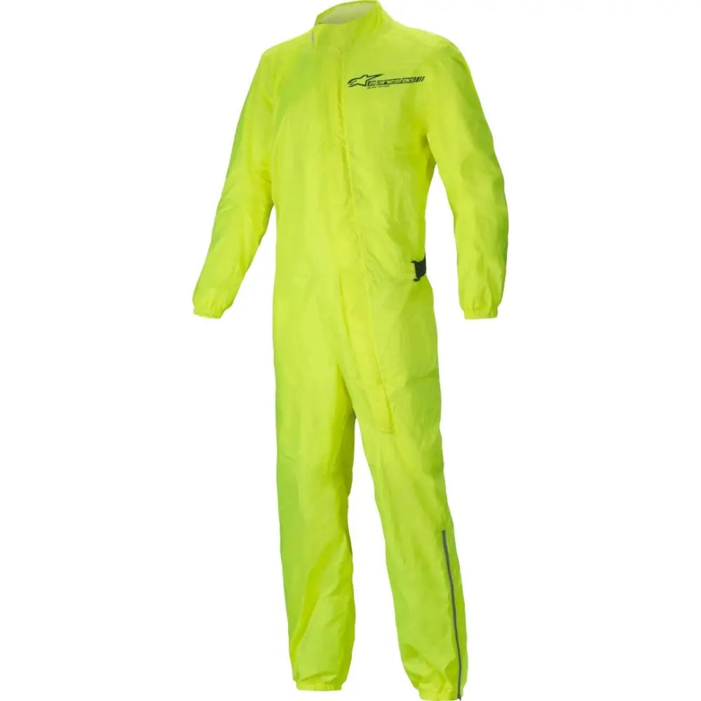 Traje Overol Impermeable Alpinestars Hurricane V2 Yellow Fluo