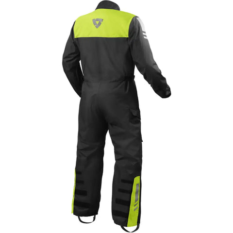 Traje Overol Impermeable REV'IT! Pacific 4 H2O Black/Hi-Viz Yellow