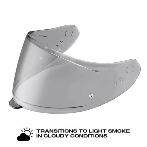 Visor Fotocromático Listo para Pinlock para Casco Scorpion EXO-Warp/Eclipse/R430