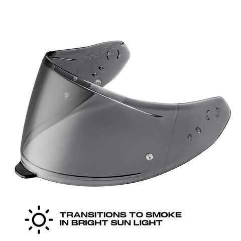 Visor Fotocromático Listo para Pinlock para Casco Scorpion EXO-Warp/Eclipse/R430