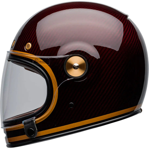 Casco Bell Bullitt Carbon Transcend Candy Red / Gold