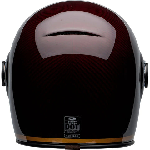 Casco Bell Bullitt Carbon Transcend Candy Red / Gold